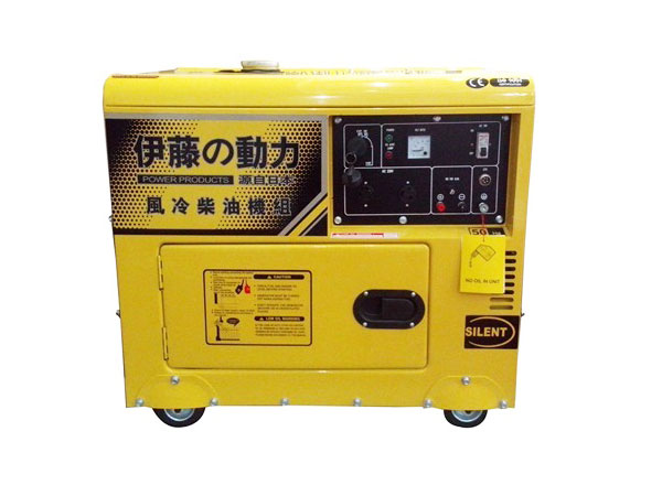 小型柴油發電機YT6800T 小型柴油發電機YT6800T